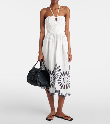 Robe midi Beatrice en lin et coton - Ulla Johnson - Modalova