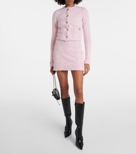 Cardigan court en coton mélangé - Balenciaga - Modalova