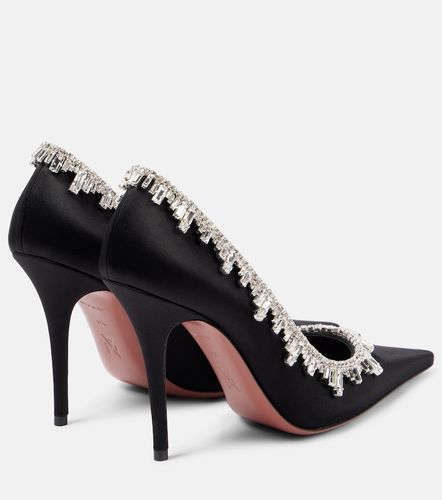 Escarpins Begumissima 105 en satin - Amina Muaddi - Modalova