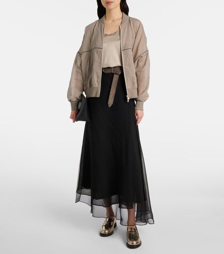Veste bomber en coton - Brunello Cucinelli - Modalova