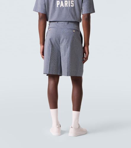Bermuda en coton à carreaux - Givenchy - Modalova