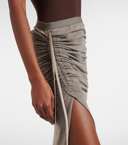 Jupe longue en coton mélangé - Rick Owens - Modalova