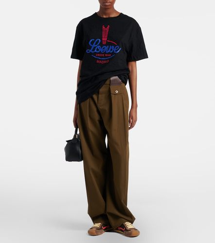 Loewe T-shirt en jersey à logo - Loewe - Modalova