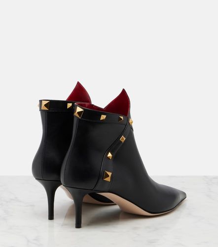Bottines en cuir à clous - Valentino Garavani - Modalova
