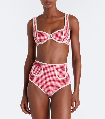 Haut de bikini Romy à carreaux vichy - Montce - Modalova