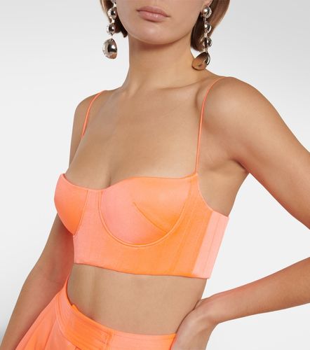 Brassière Hart en crêpe de satin - Alex Perry - Modalova