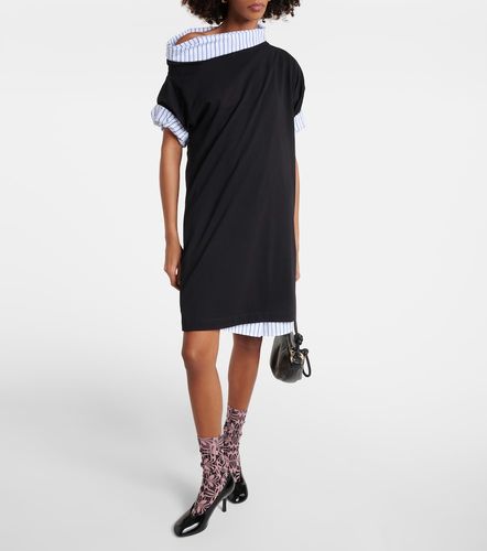 Robe midi en jersey de coton - Dries Van Noten - Modalova