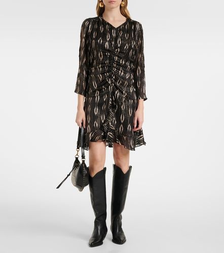 Robe Octavia en soie mélangée - Isabel Marant - Modalova