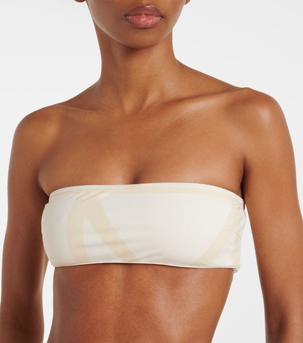 Haut de bikini bandeau Monogram - Toteme - Modalova