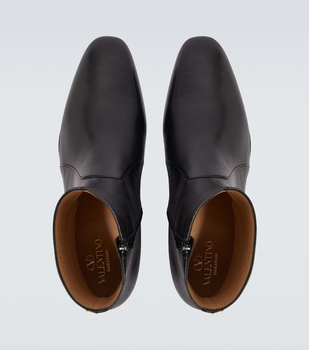Bottines VLogo en cuir - Valentino Garavani - Modalova