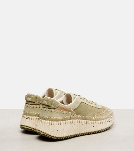 Chloé Baskets Nama en daim - Chloe - Modalova