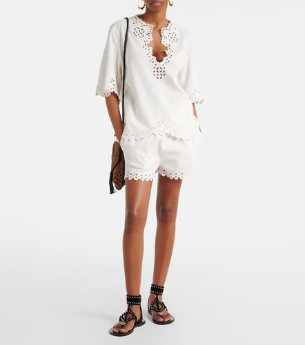 Short Balyme brodé en coton - Marant Etoile - Modalova