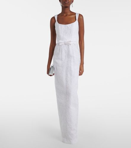 Robe longue de mariée Robin en jacquard - Markarian - Modalova