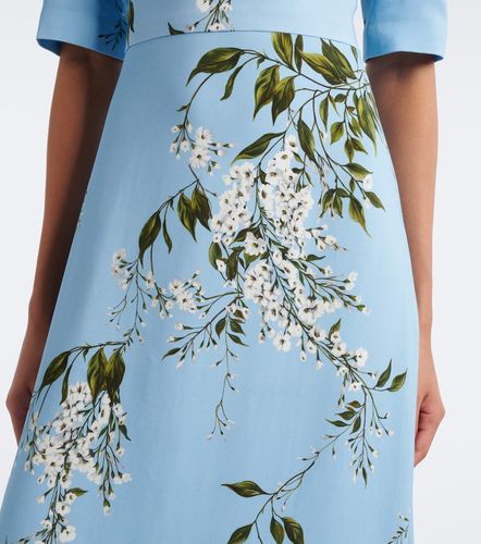 Robe longue à fleurs - Monique Lhuillier - Modalova