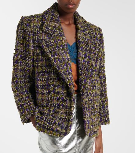 Veste en laine mélangée - Saint Laurent - Modalova