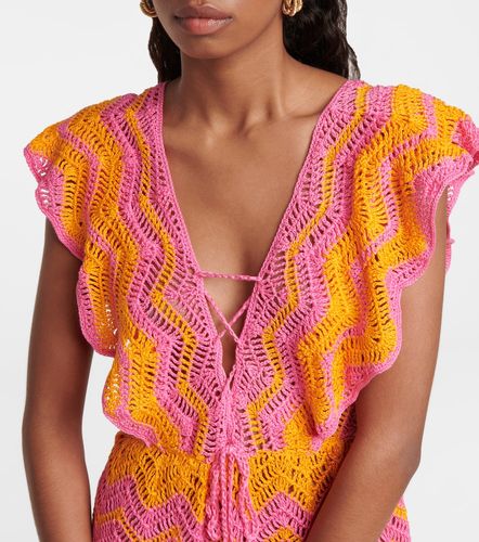 Robe Melissa en crochet de coton - Anna Kosturova - Modalova