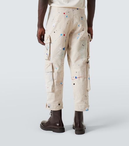 Pantalon cargo Painters en coton à imprimé - Greg Lauren - Modalova