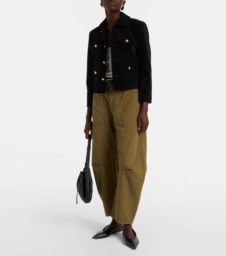 Pantalon barrel Shon en coton et lin - Nili Lotan - Modalova