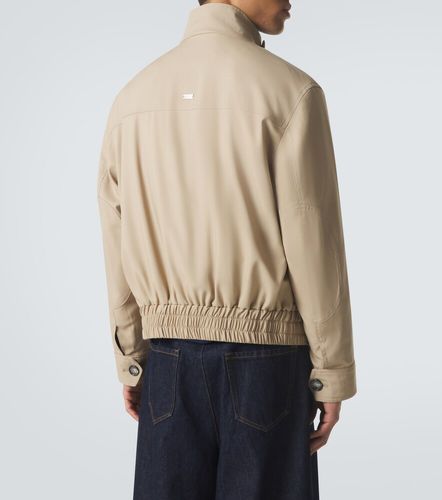 Veste en gabardine de laine vierge - Ami Paris - Modalova