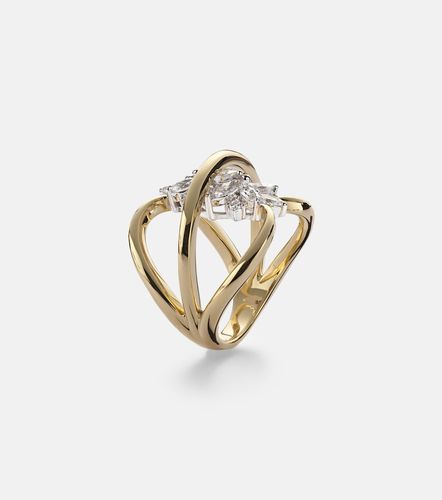 Bague Golden Strada en or 18 ct et diamants - Yeprem - Modalova