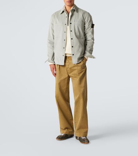 Chemise Compass en velours côtelé de coton - Stone Island - Modalova