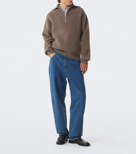 Pull à col zippé en laine - Jil Sander - Modalova
