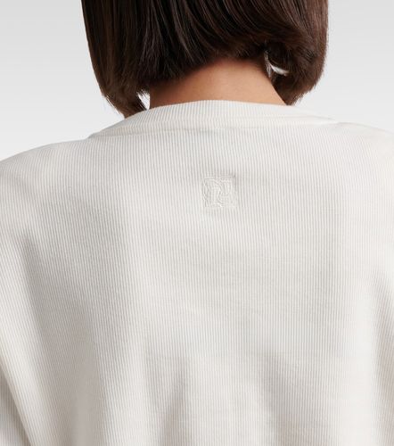 T-shirt cropped en coton mélangé - Magda Butrym - Modalova