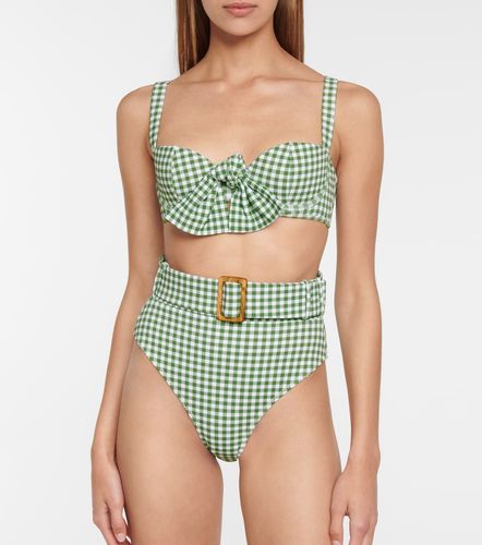 Culotte de bikini Ursula à carreaux - Alexandra Miro - Modalova