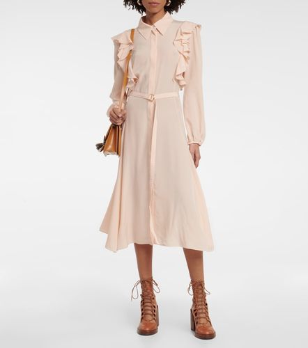 Chloé Robe chemise en soie - Chloe - Modalova