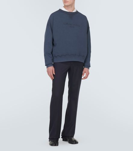 Sweat-shirt en jersey de coton à logo - Maison Margiela - Modalova