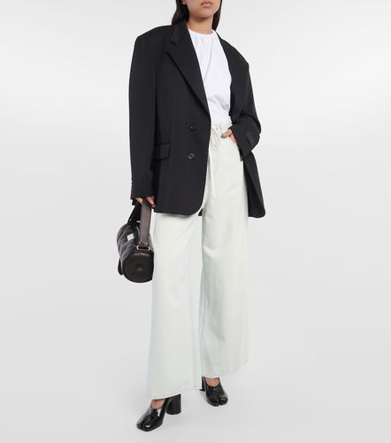 Top à volants en coton - MM6 Maison Margiela - Modalova