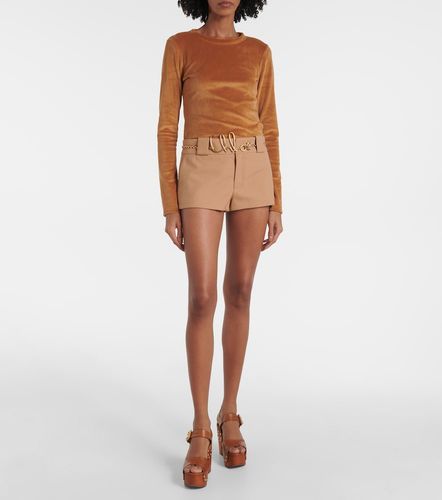 Chloé Short en laine vierge - Chloe - Modalova