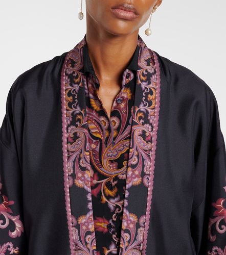 Etro Veste en soie à motif paisley - Etro - Modalova