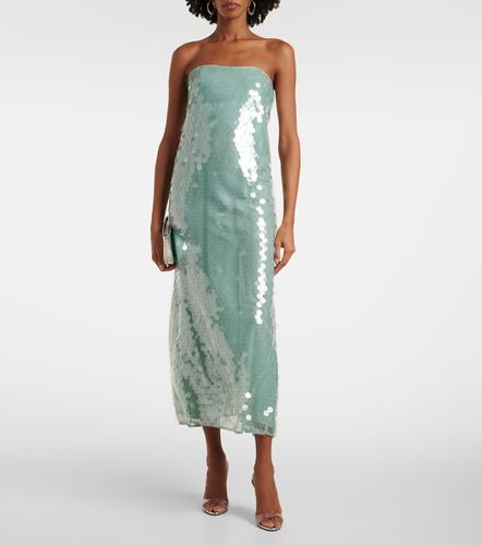 Staud Robe longue Casey à sequins - Staud - Modalova