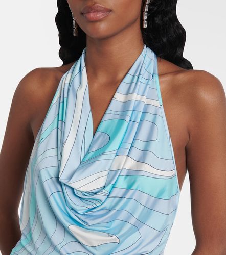 Pucci Robe longue Marmo en jersey - Pucci - Modalova