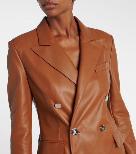 Blazer Camden en cuir - Ralph Lauren Collection - Modalova