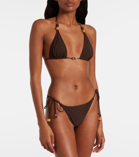 Culotte de bikini à perles - Tory Burch - Modalova