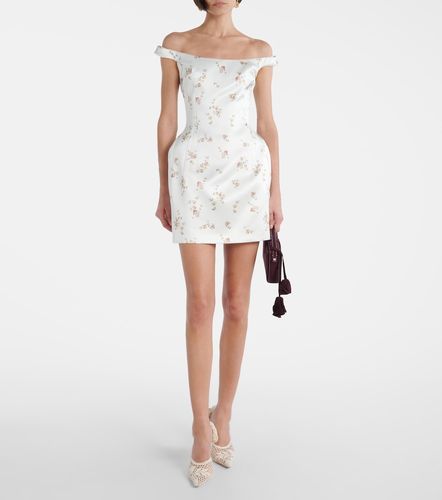 Robe en soie à encolure bardot - Magda Butrym - Modalova