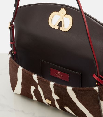 Sac DeVain en cuir façon poulain - Valentino Garavani - Modalova