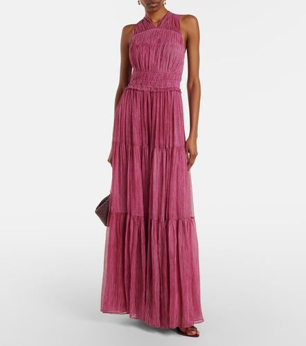 Robe longue Freesia en soie - Ulla Johnson - Modalova