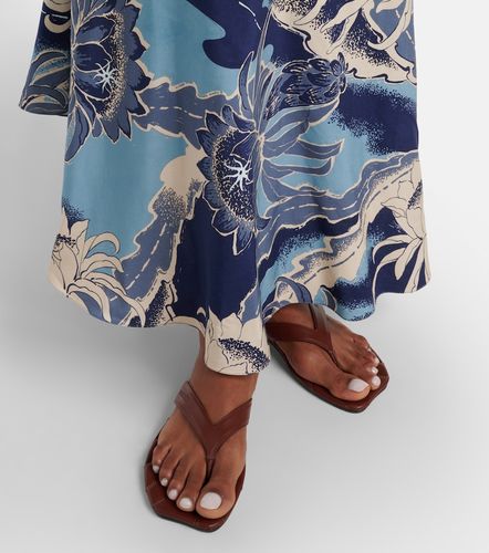 JW Anderson Tongs Leaf en cuir - JW Anderson - Modalova