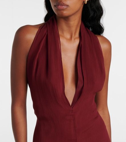 Ferragamo Robe asymétrique en soie - Ferragamo - Modalova