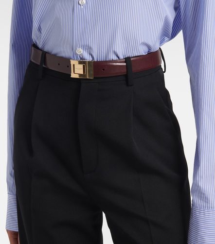 Ceinture La 76 en cuir - Saint Laurent - Modalova