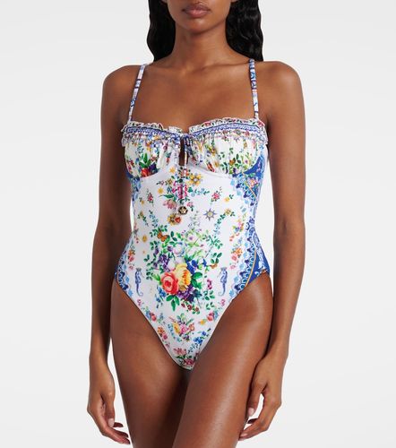 Maillot de bain imprimé à ornements - Camilla - Modalova