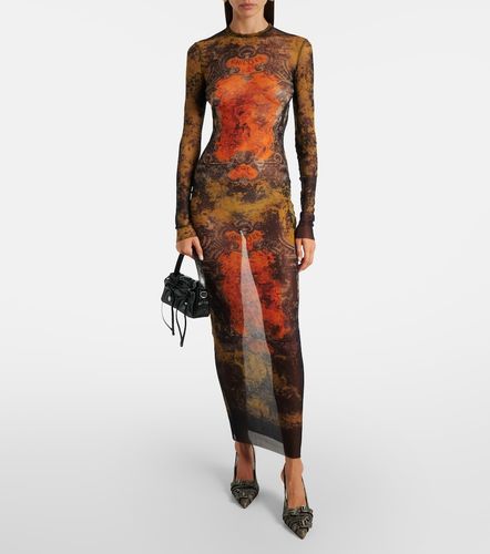 Robe longue Medallion imprimée - Jean Paul Gaultier - Modalova