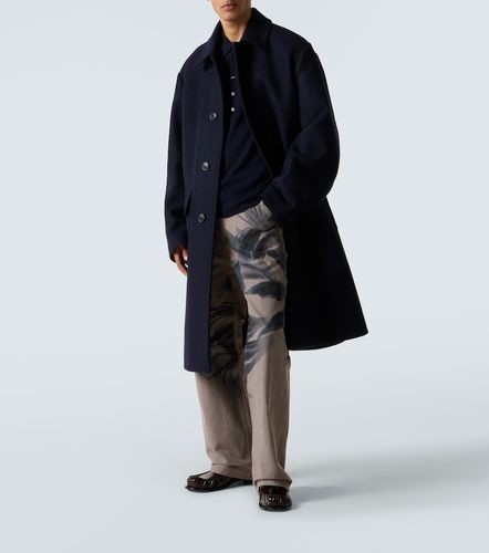 Pantalon chino imprimé en coton - Dries Van Noten - Modalova