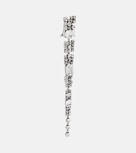 Boucles d’oreilles clip à cristaux - Saint Laurent - Modalova