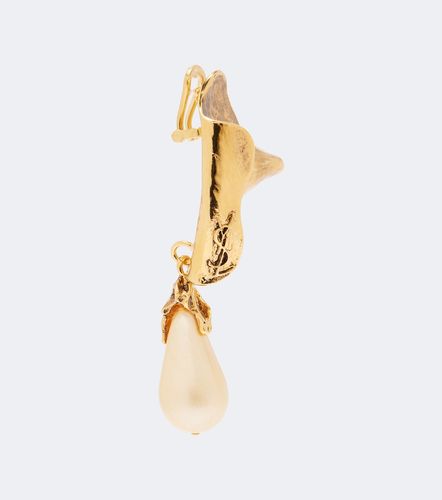 Boucles d'oreilles clip Cassandre - Saint Laurent - Modalova