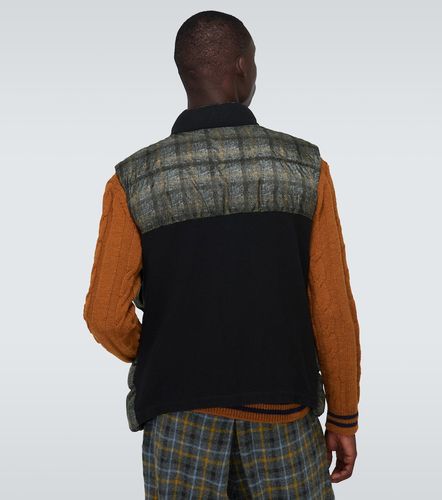 Gilet matelassé à carreaux - Undercover - Modalova
