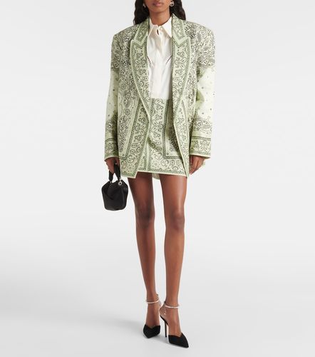 Blazer Matchmaker en lin imprimé - Zimmermann - Modalova